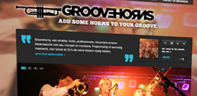 Groovehorns new website